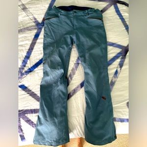 Roxy Snow Pants Slim Fit XL Womens— dusty blue